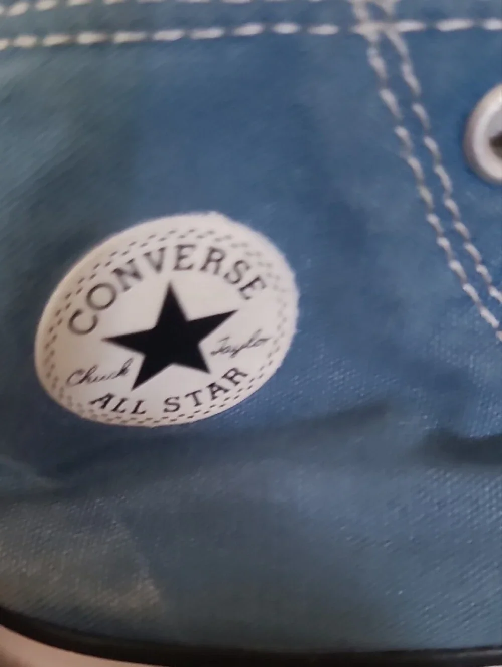 Converse Kids Light Blue High-Top Canvas Sneakers
